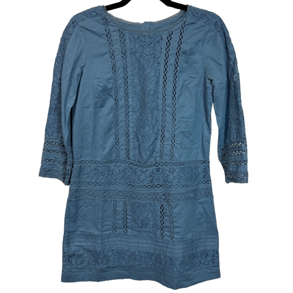 Abercrombie & Fitch Blue Lace Dress sz S